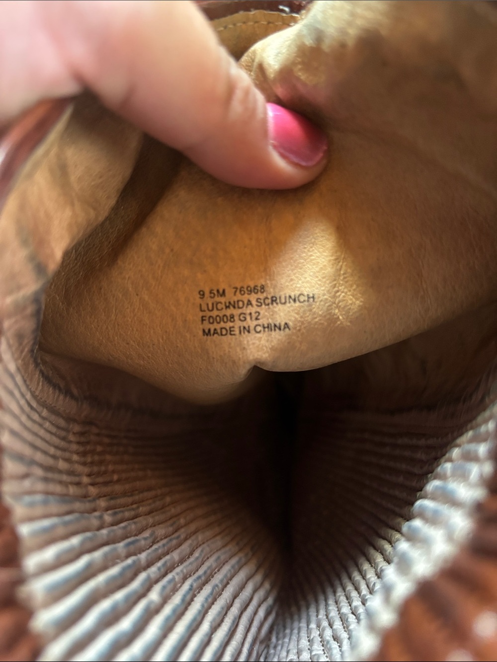 Frye Lucinda Tall Scrunch Boots - Picture 9 of 9